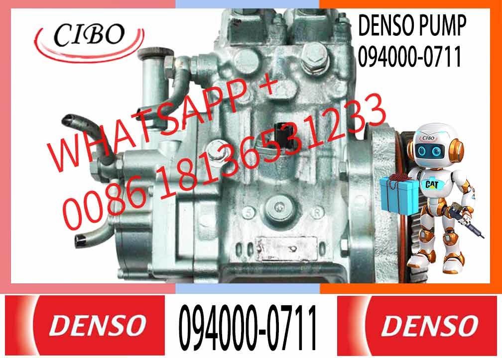 Common rail fuel pump 094000-0710 094000-0711 for denso SINOTRUK HOWO VG1246080050