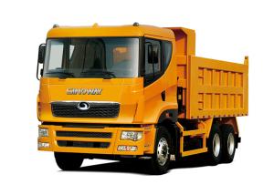 China 6x4 Dump Truck 283KW / 385HP CUMMINS Engine HYVA Front lifting wholesale