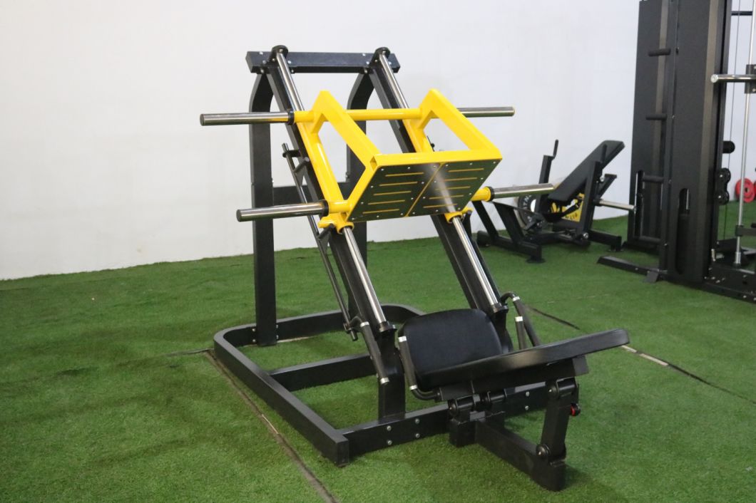 Ldh Fitness Lateral Leg Press Hack Squat Commercial 45 Degree Machine Plate Loading Fitness Pin Load Leg Press Machine