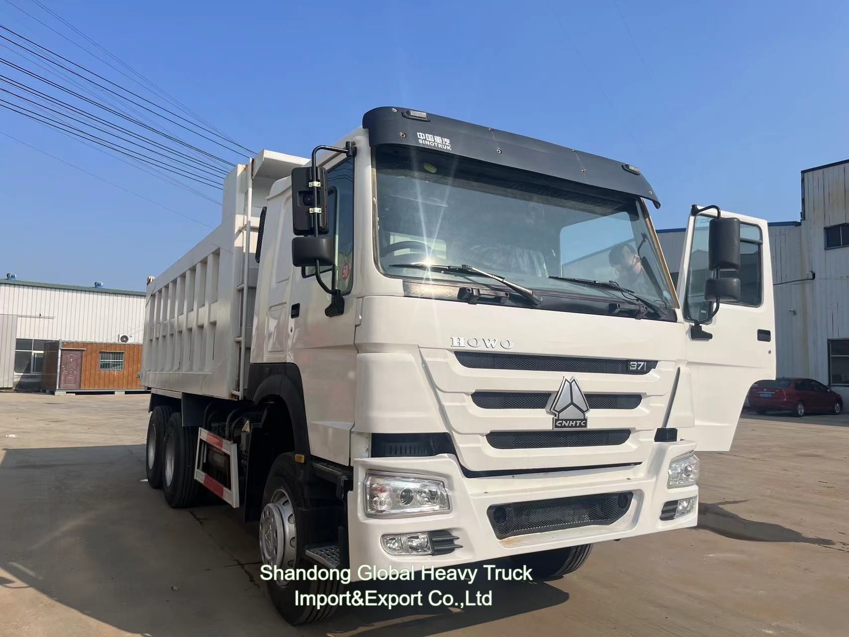 Chinese Sinotruck Howo 371 Used Tipper 6x4 30 Ton Canter Used Dump Truck