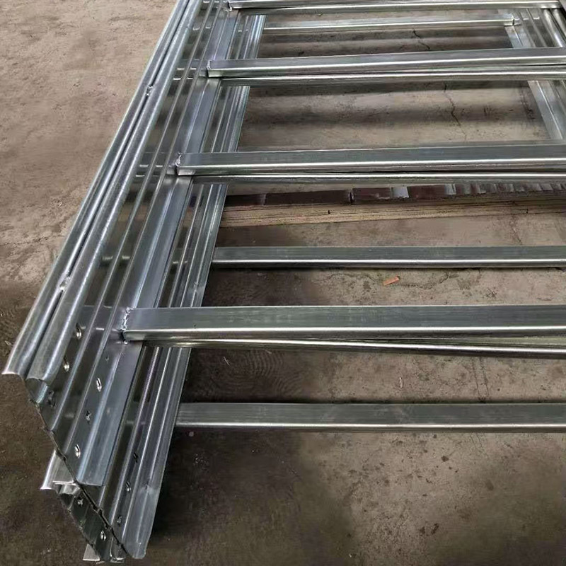 Wall Mounted Aluminum Ladder Cable Tray 3m 4m 5m 6m For Durable Cable Support