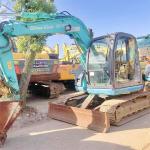 Good health 7 ton Japan original excavator used kobelco sk70 digger machine in