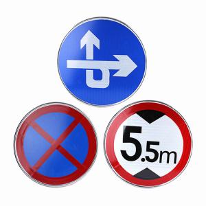 China OEM Mandatory Reflective Traffic Signs Speed Limit For Road Safety Warning wholesale