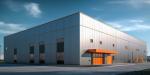 Customized Steel Warehouse Buildings With Galvanized C/Z Purlin Connection