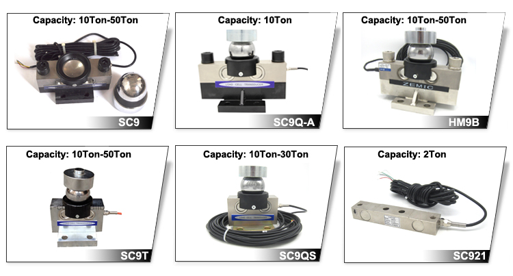 SC9 Ball And Cup Type Weight Bridge Load Cell 10T 20T 30T 40T 50T Load Cell