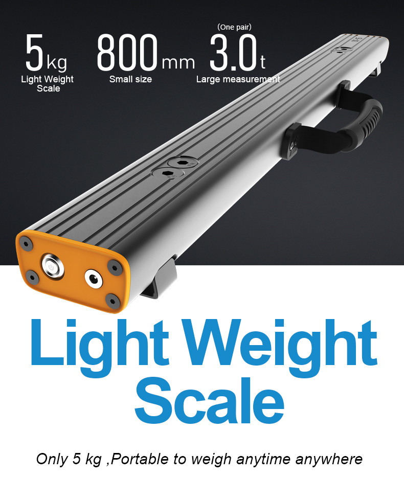 Industrial Scale Pallet Beam Scale 4 Nickel Plated Alloy Steel Load Cells Heavy-Duty Weighing System