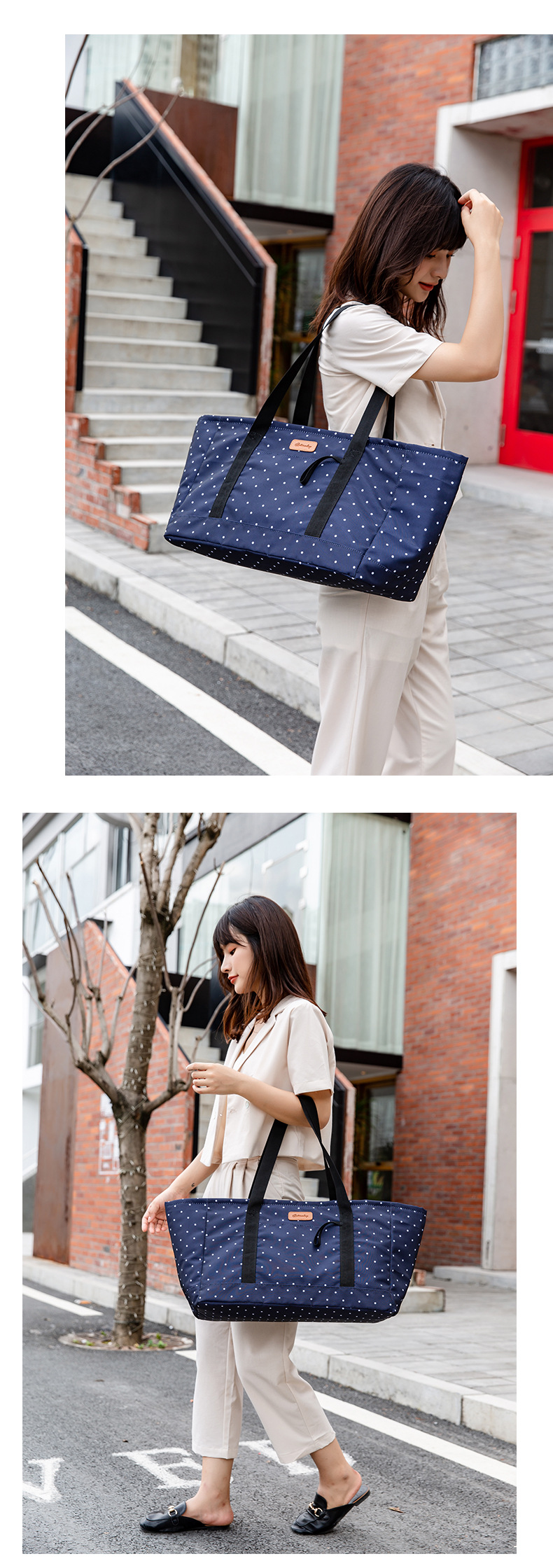 High Quality Multifunctional Shopping Bags Portable Collapsible Bag for Women
