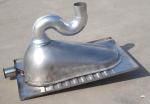 CAD CNC Stainless Steel Squatting Toilet Pan OEM Griding Polishing