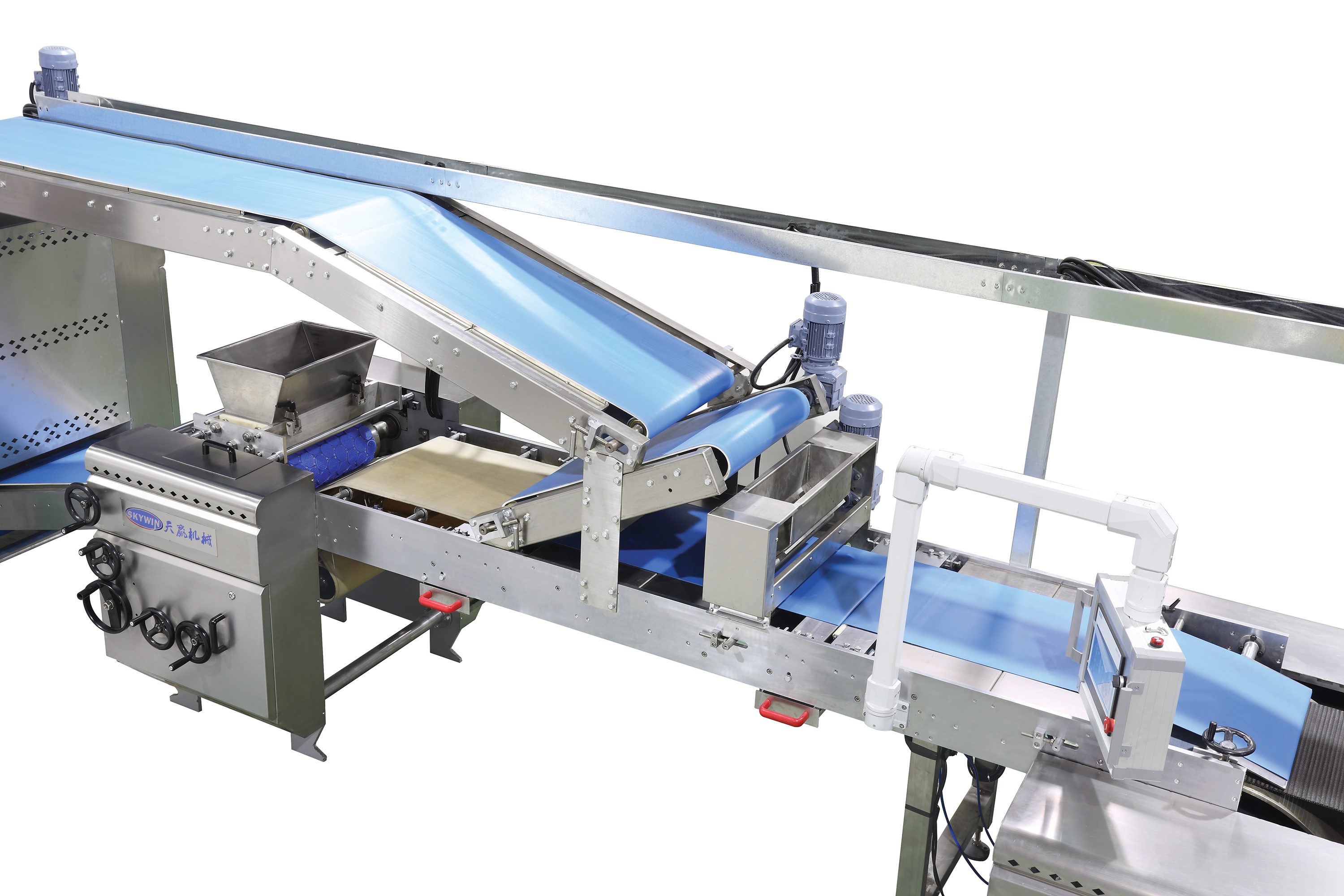 Model 600mm Mini Soft And Hard Biscuit Machine / Automatic Biscuit Plant