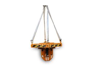 China TY4 Crane mounted Four Barrels Clamp Hoist Capacity 2000Kg wholesale