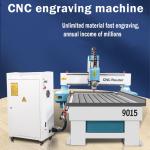 3 Axis 3kw CNC Metal Fiber Laser Cutting Machine 430mm*430m Table
