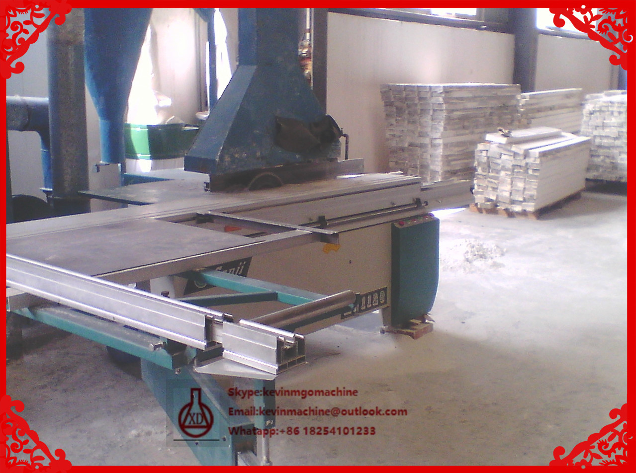 1500 Sheets Large Capacity Magnesium Oxide Board Production Line 1.15g/cm3 Ddensity