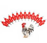 POM 360 Degree Poultry Water Drinkers Nipple 9mm Plastic Feeder