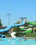 OEM Kids Water Park Play Pool Amusement Rides Fiberglass Slide
