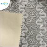 Seamlessly Printed Faux Leather Fabric , Stretch Faux Leather Fabric Composite