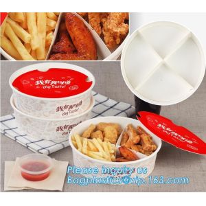 Take Away Paper Lunch Box With Self Lock supplier in Penang Custom printed