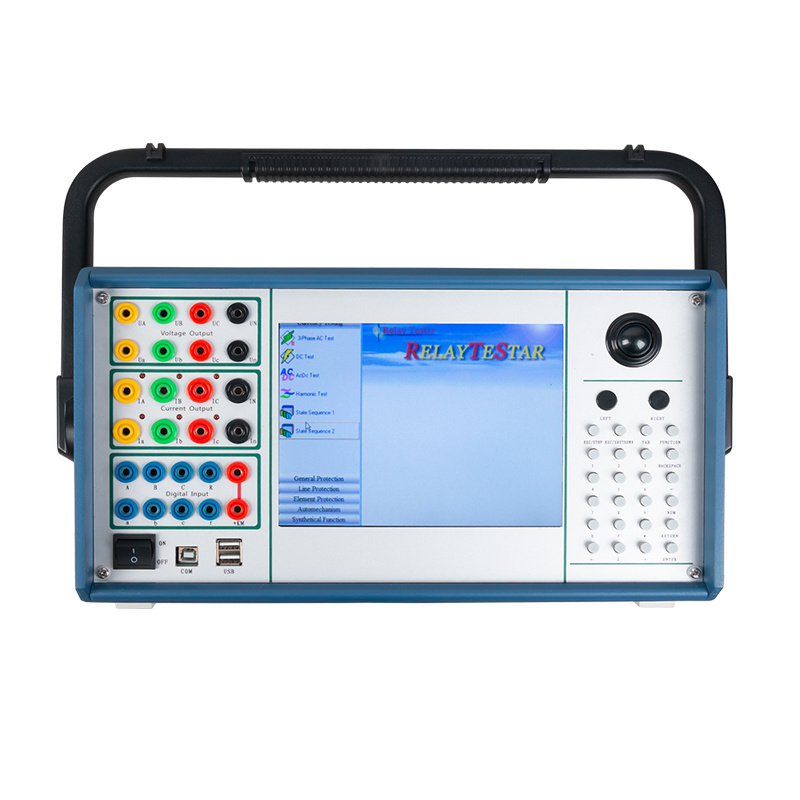 Xzh Test Microcomputer 6 Phase Relay Protection Tester Relay Calibrator Secondary Injection Relay Test Kit