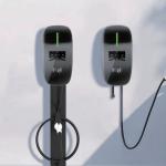 Wall Mounted Electric Car Charging Pile IP65 380Vac Pile Charging