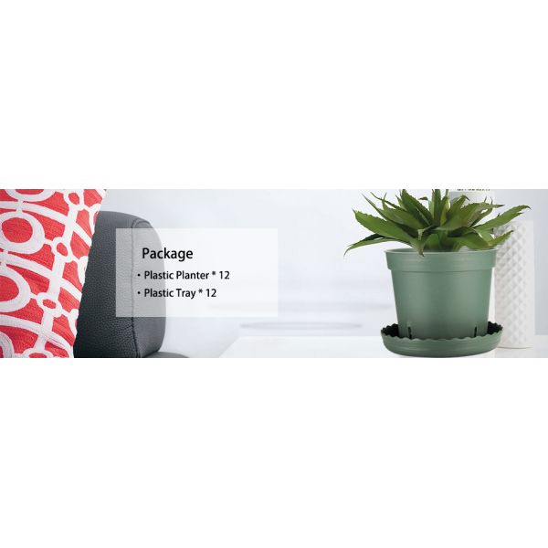 Plants With Drainage Hydroponic Growing Pot Bucket For Greenhouse, Dutch Bucket, Flower Nursery Pots, Balcony Garden