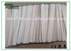 China Surgical / Medical Hospital Disposable Products Wooden Tongue Depressor , 15*1.8cm wholesale