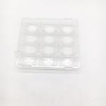 12 cells plastic macaron tray clamshell packaging