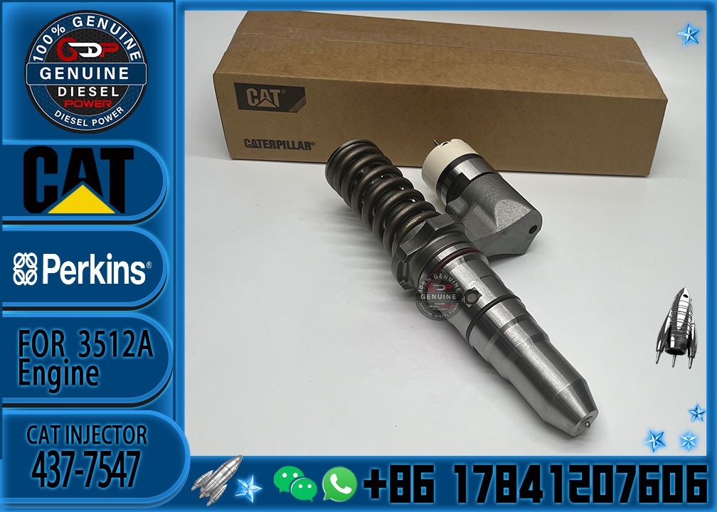 Common rail injector fuel injecto 229-1631 437-7547 245-8272 8E-8836 for 3512B Excavator 3512C 3516B 3516C