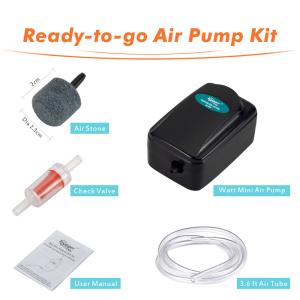 China Hydroponics 50gph Oxygen Pump For Fish Bowl wholesale