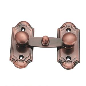 China Antique copper Door Security Bolts sliding door latch Classic Furniture Hardware wholesale