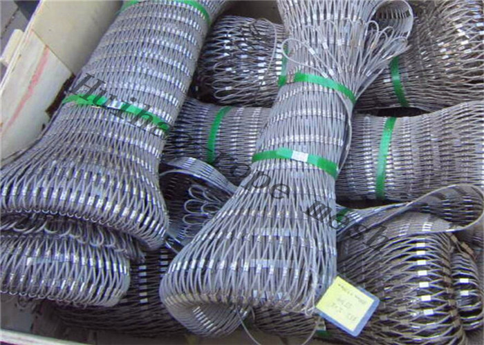 316 Flexible Ferrule Stainless Steel Wire Rope Mesh For Zoo Fence