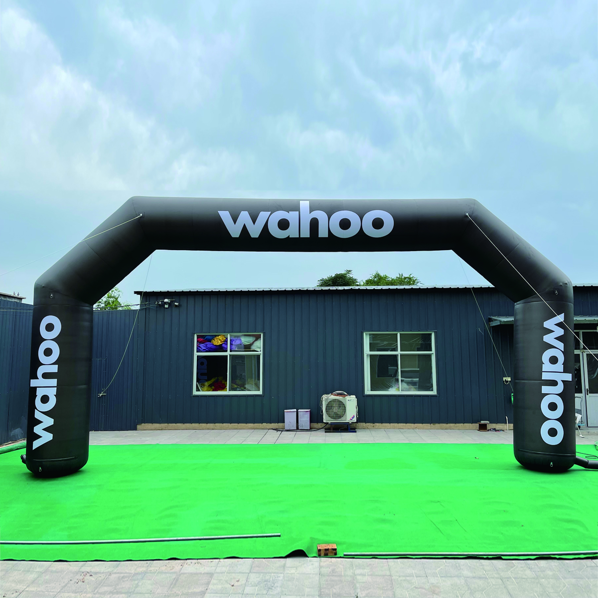 Colorful Advertising Custom Inflatable Entrance Customize Size With Led Light