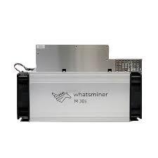 China SHA256 112TH Asic Whatsminer Microbt M30s++ 3472W 100W/TH wholesale