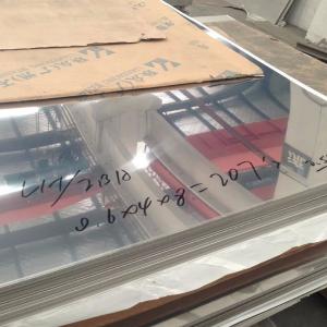 China 4x8 316L Stainless Steel Sheet Corrosion Resistant 300mm Inox Metal wholesale