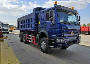 China Blue 371 Horse Power Tipper Heavy Duty Dump Truck wholesale