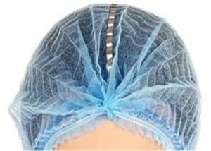 China Detectable Disposable Bouffant Surgical Caps , Disposable Hair Cover Non Woven wholesale