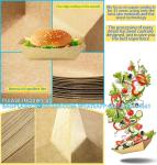 Kraft Paper Recyclable Eco-Friendly Food Serving Boats Take Out Food Trays Party