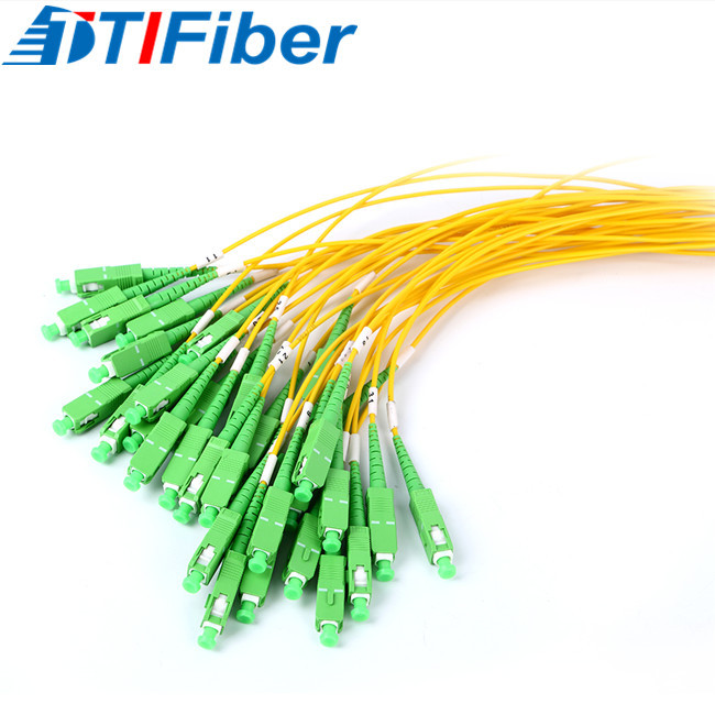 FTTH ABS Box Type 1*4 Optical PLC Splitter SC APC UPC Single Mode