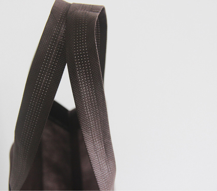 Custom Logo Printed Recycle Grocery Tote Fabric Pp Nonwoven Non Woven Shopping Bag