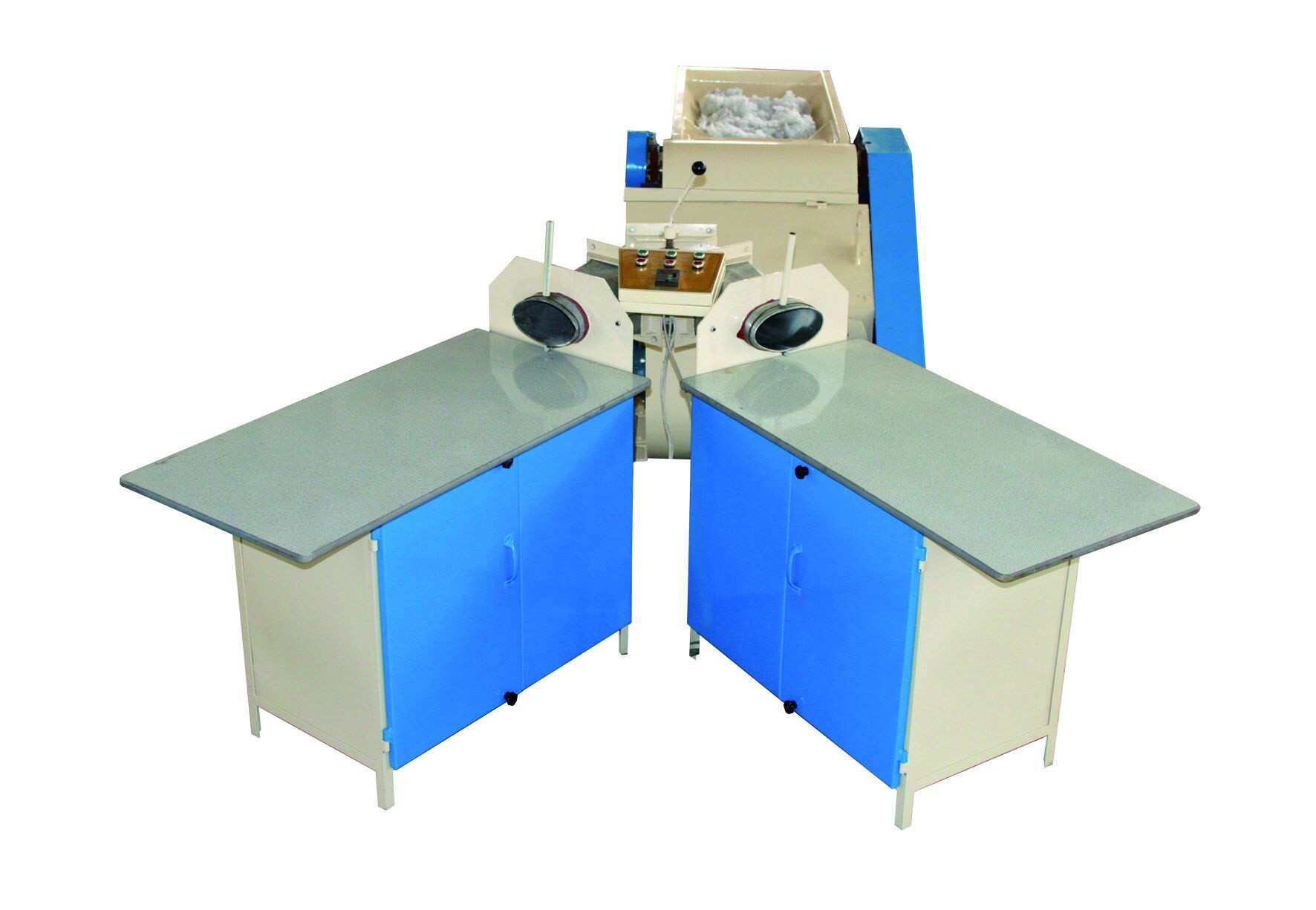 ISO9001 Pillow Filling Machine Upholstery Foam Sofa Polyester Fiber Cushion Filler Machine