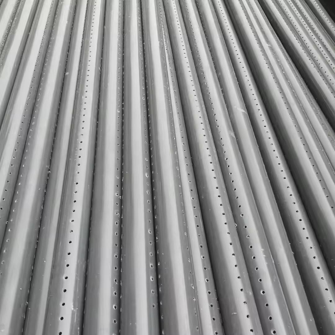 Customizable Perforated PVC Drainage Pipe with Round Head Long-Lasting Performance