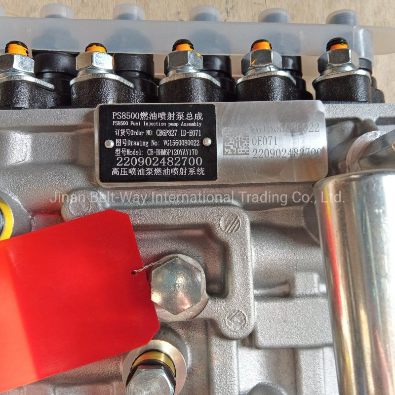 2022 Hot Sale Genuine Sinotruk HOWO Wd615 Engine Parts Injection Pump Vg1560080022