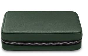 China Compartments PU Leather Box Multifunction Travel Organizer Box SGS wholesale