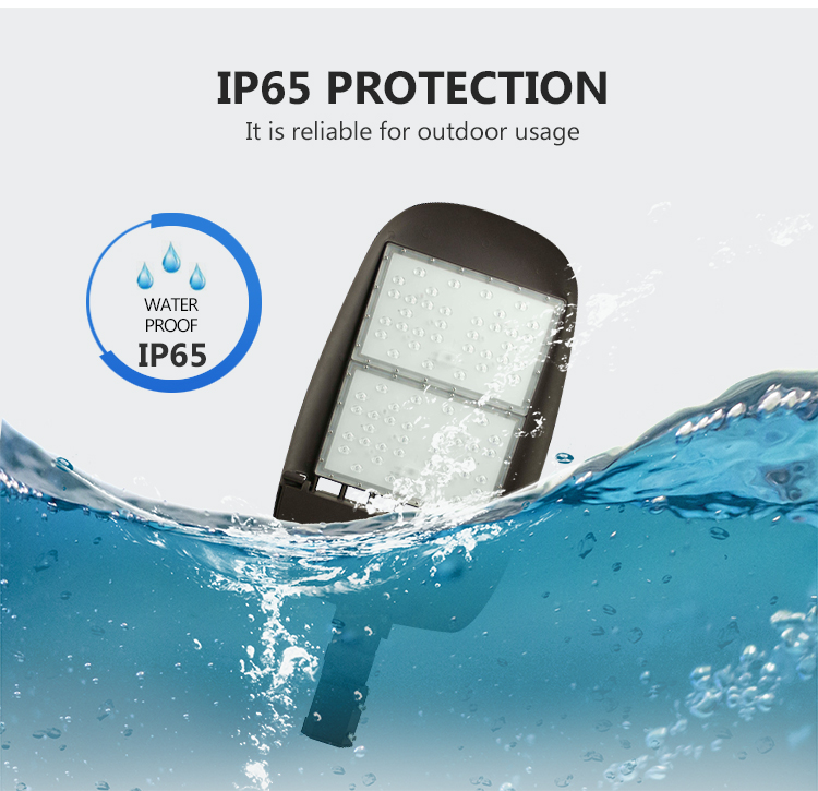 Smart City LED Street Light with CCTV Alloy Die-Cast 100W/150W Waterproof IP66