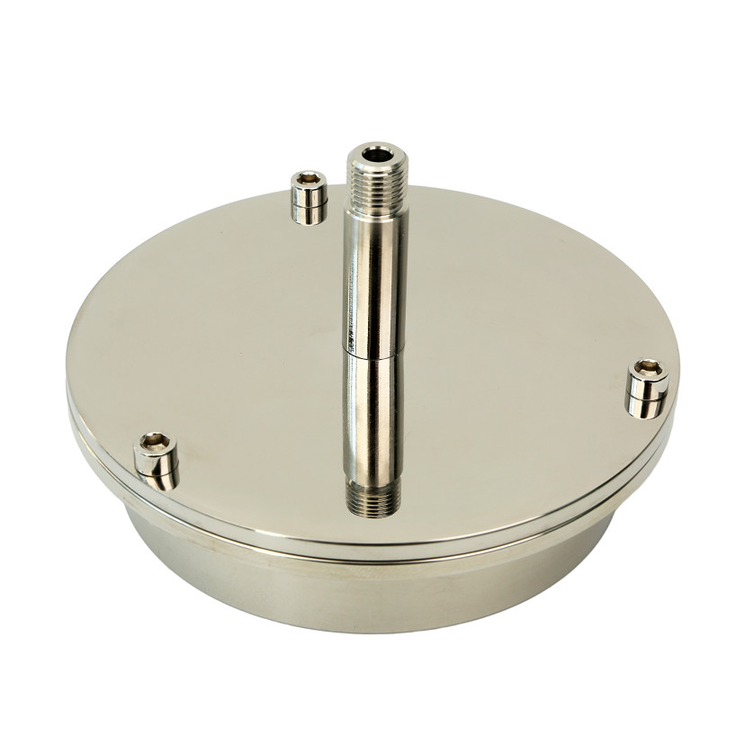 Accessories For Tube Furnace Flange Air Nozzles KF Interfaces Valves Vacuum Sealing Assembly Flange For CVD Equipment Vertical Spilt Tube Furnace