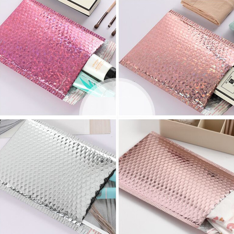 OEM ODM Shipping Bubble Envelopes 10mm Thickness Gravure Printing
