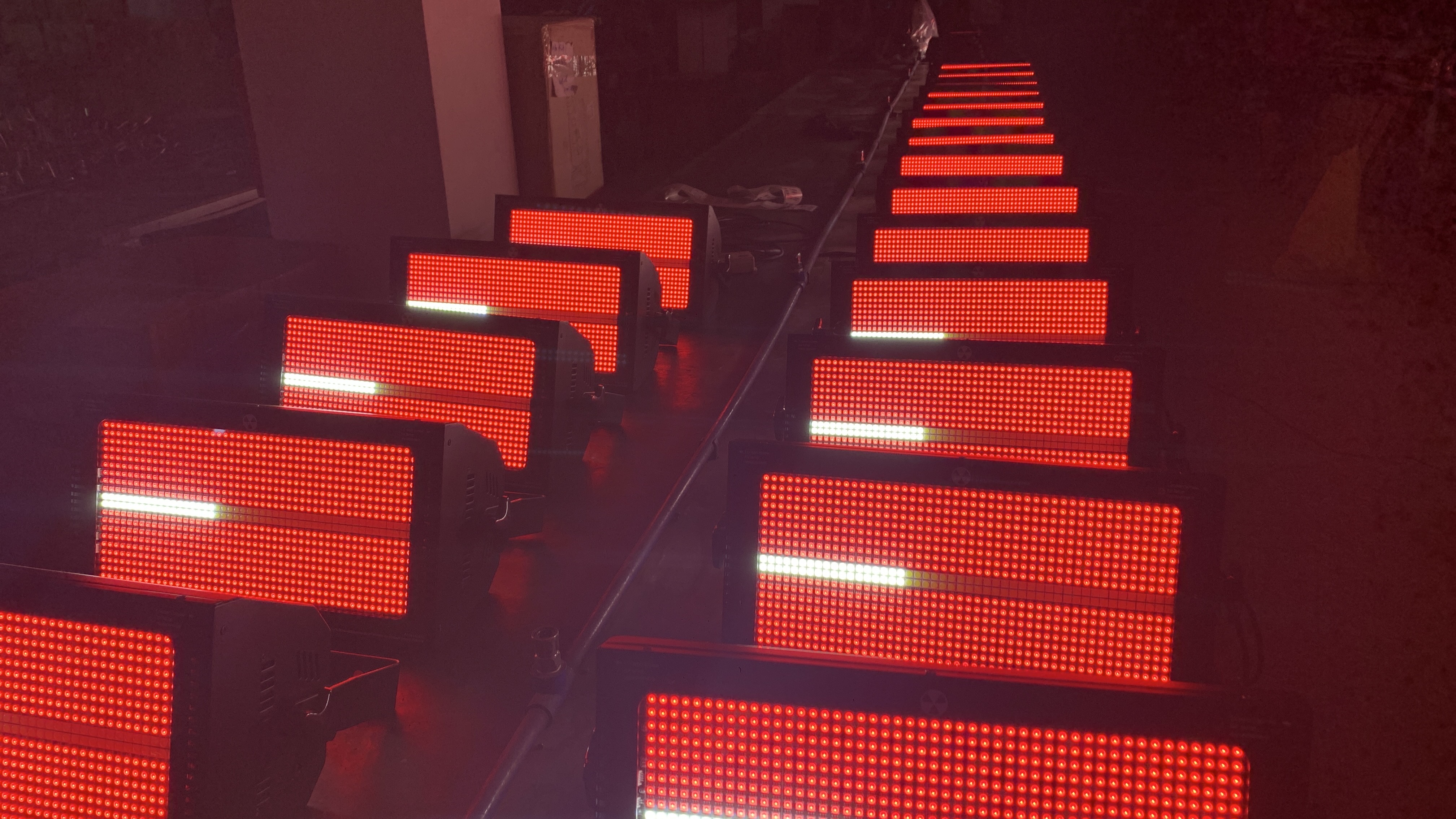LCD Display RGB LED Matrix Light 1000w CRI 80 RGBW IP65 For Dj Club Party