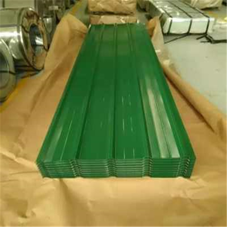 CGCC DX51D Zinc Plated Metal Milk White Deep Corrugated Steel Roof Panel