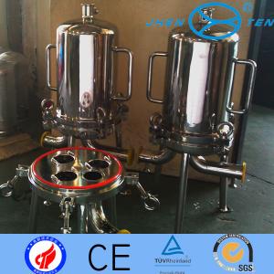 China Muti - Cartridge Sanitary Filter Housings For Liquid / Dairy Industry wholesale