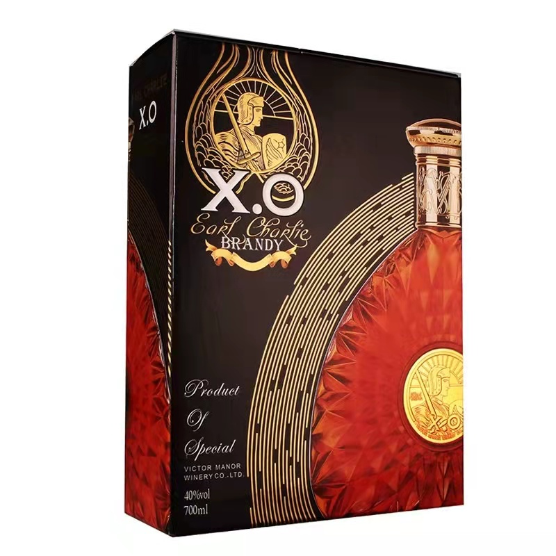 Wholesale Specialty Paper Luxury Wine Alcohol Package Cardboard Paper Gift Box