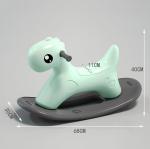 Gender-Neutral Baby Child Rocking Horse Roller Coaster Ride-on Toy Great
