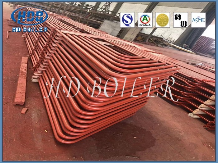 Carbon/Stainless Steel Superheater In Boiler For Natural Circulation Coal - Fired CFB Boilers